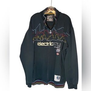 Enyce Vintage men’s XXL zip up navy jacket